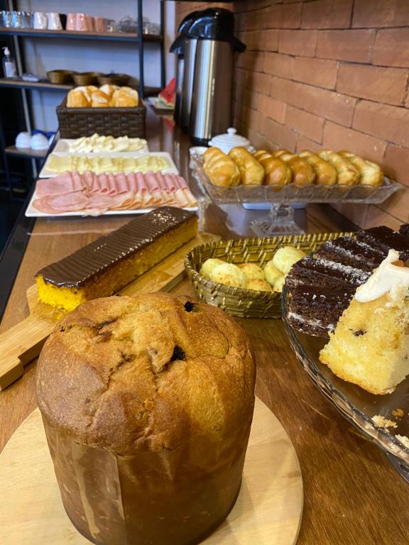 Detalhes do buffet do Hotel Diamante